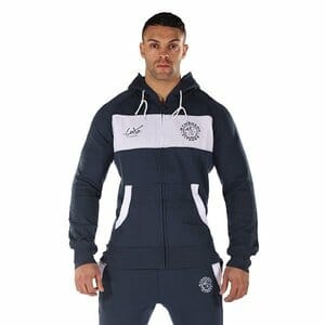Person wearing the Gymshark Luxe Tracksuit