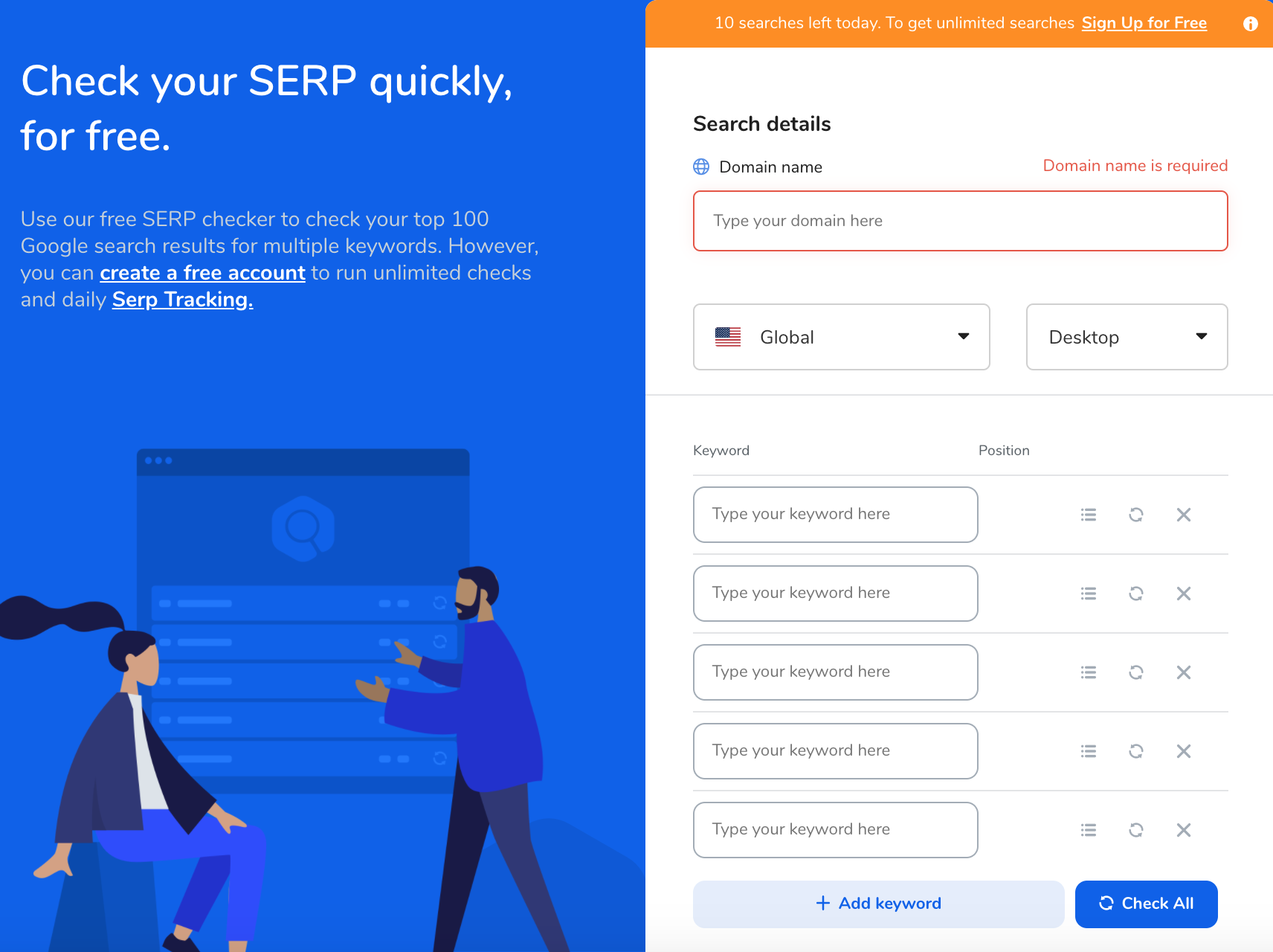 11 Top Free SERP Tools That Track Your Keyword Rankings