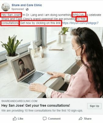 Writing a compelling ad copy