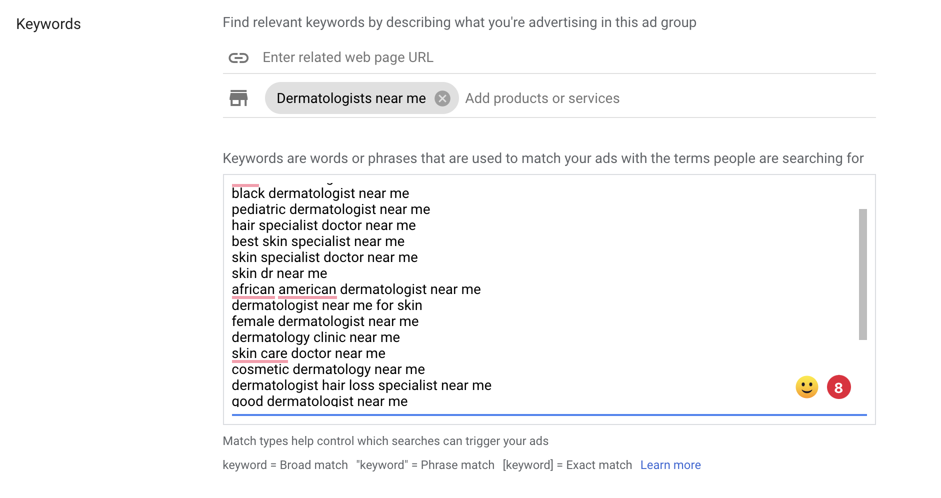 17 Getting your keywords