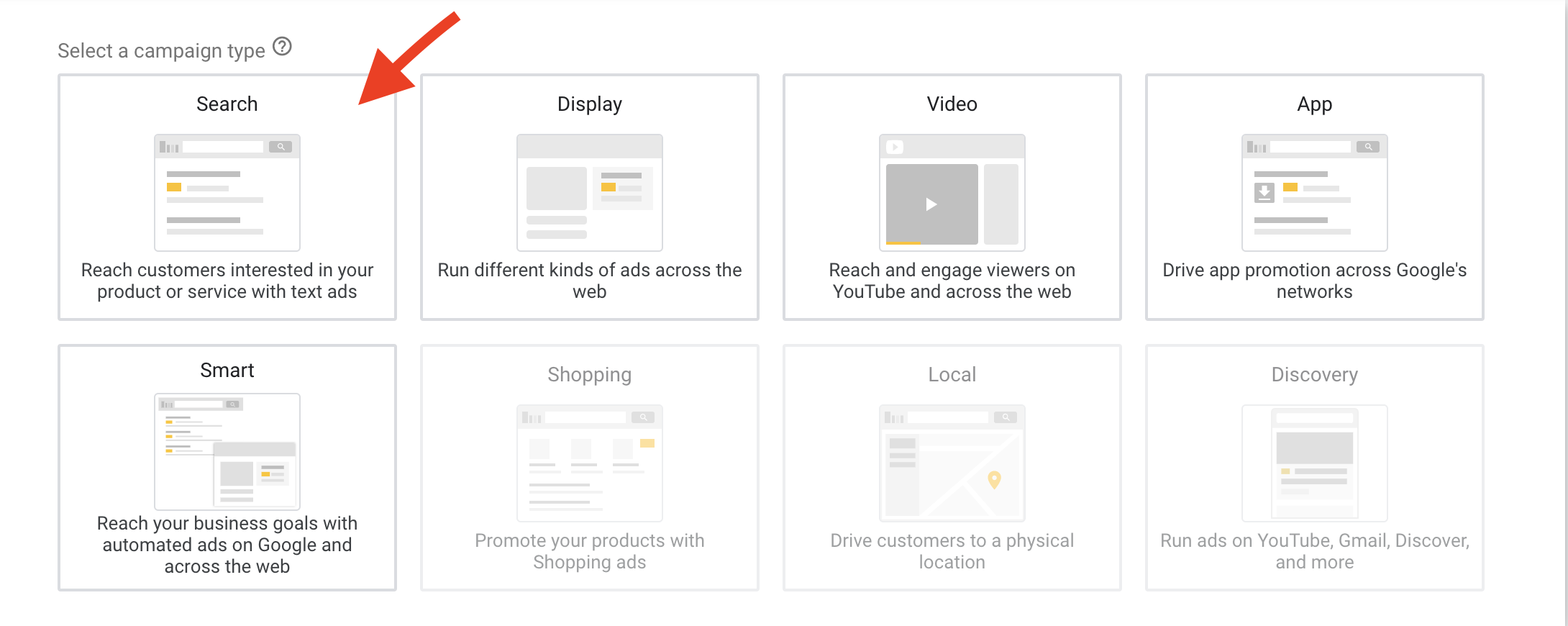 3 Create a Search Campaign